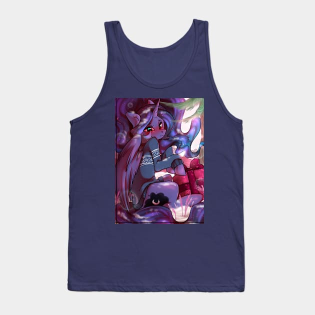 Princess Luna Tank Top by yukomaussi